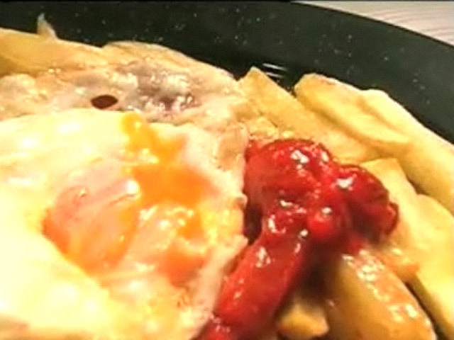 Чипсы с яйцом